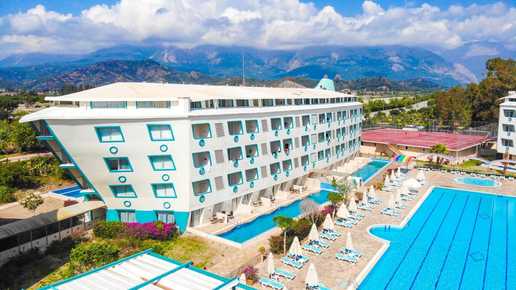 Daima Biz Hotel - Dolusu Aquapark Access Kemer Exterior foto