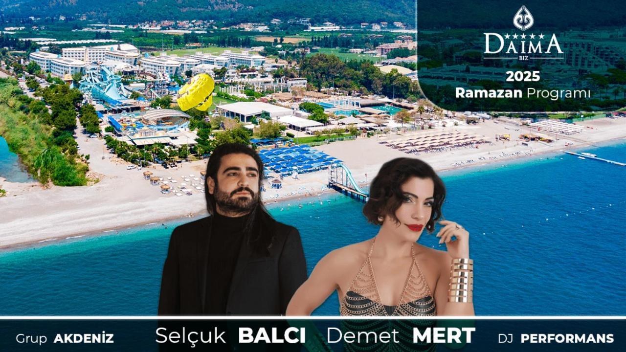 Daima Biz Hotel - Dolusu Aquapark Access Kemer Exterior foto